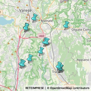 Mappa Via Ludovico Castiglioni, 21043 Castiglione Olona VA, Italia (4.30077)