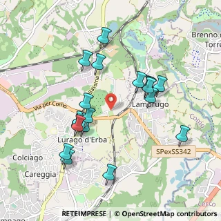 Mappa Via Brianza, 22045 Lambrugo CO, Italia (0.913)