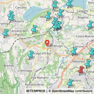 Mappa Via Brianza, 22045 Lambrugo CO, Italia (3)