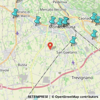Mappa Via Picciol, 31044 Montebelluna TV, Italia (3.25917)