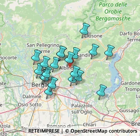 Mappa Via Spiazzi, 24021 Albino BG, Italia (11.065)