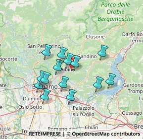 Mappa Via Spiazzi, 24021 Albino BG, Italia (11.97357)