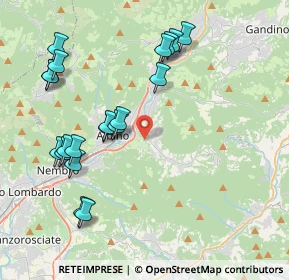 Mappa Via Spiazzi, 24021 Albino BG, Italia (4.3315)