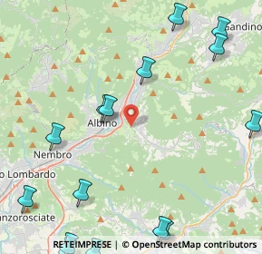 Mappa Via Spiazzi, 24021 Albino BG, Italia (6.126)