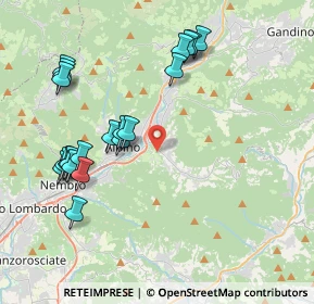Mappa Via Spiazzi, 24021 Albino BG, Italia (4.242)
