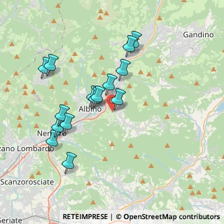 Mappa Via Spiazzi, 24021 Albino BG, Italia (3.57467)