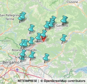 Mappa Via Spiazzi, 24021 Albino BG, Italia (7.03158)