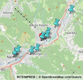 Mappa Via Giuseppe Mazzini, 24025 Albino BG, Italia (1.65909)