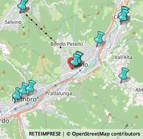 Mappa Via Giuseppe Mazzini, 24025 Albino BG, Italia (2.58846)