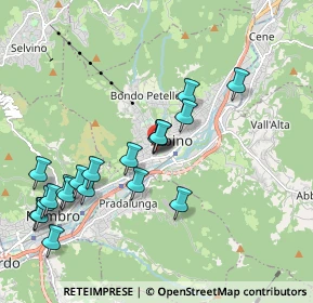 Mappa Via Giuseppe Mazzini, 24025 Albino BG, Italia (2.065)