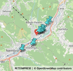 Mappa Via Giuseppe Mazzini, 24025 Albino BG, Italia (1.105)