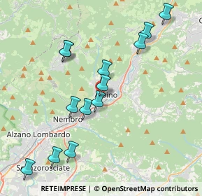Mappa Via Giuseppe Mazzini, 24025 Albino BG, Italia (4.08769)