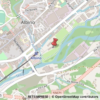 Mappa Via di Borgaccio, 61, 24021 Albino, Bergamo (Lombardia)