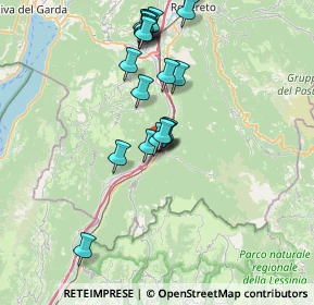 Mappa Corso Passo Buole, 38061 Ala TN, Italia (7.26)