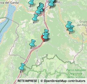 Mappa Corso Passo Buole, 38061 Ala TN, Italia (9.5155)