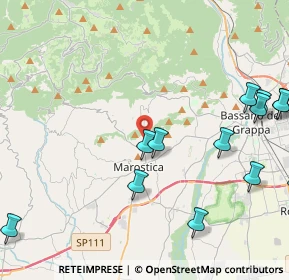 Mappa Via Salarola, 36063 Marostica VI, Italia (5.72214)