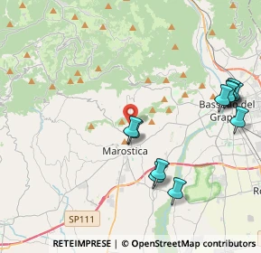 Mappa Via Salarola, 36063 Marostica VI, Italia (4.52364)