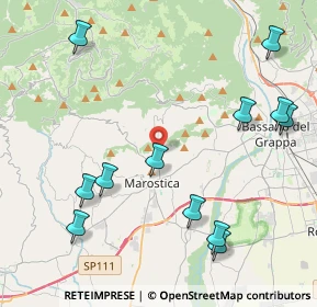 Mappa Via Salarola, 36063 Marostica VI, Italia (5.00083)