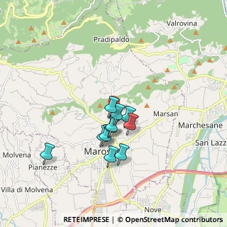 Mappa Via Salarola, 36063 Marostica VI, Italia (1.30727)