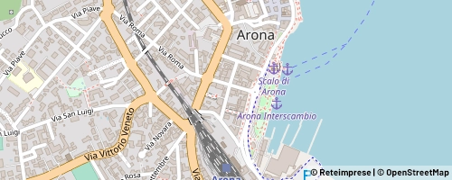 Mappa Arona