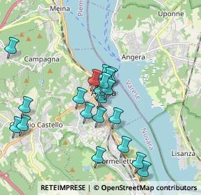 Mappa Via Paleocapa, 28041 Arona NO, Italia (1.6715)