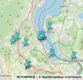 Mappa Via Paleocapa, 28041 Arona NO, Italia (3.64455)