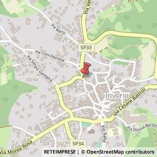 Mappa Via Pulazzini, 42, 28045 Invorio, Novara (Piemonte)