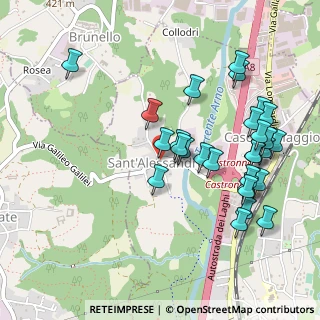 Mappa Piazza Cav. Giancarlo de Moli, 21040 Castronno VA, Italia (0.51786)