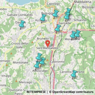 Mappa Piazza Cav. Giancarlo de Moli, 21040 Castronno VA, Italia (2.45417)