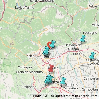 Mappa 36030 Lugo di Vicenza VI, Italia (17.35727)