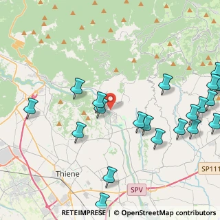 Mappa 36030 Lugo di Vicenza VI, Italia (5.4955)