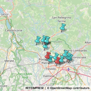 Mappa Strada Provinciale, 24031 Almenno San Salvatore BG, Italia (5.85071)