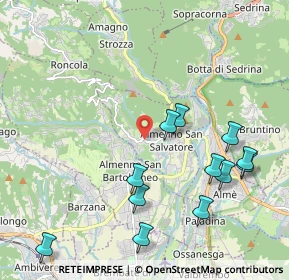Mappa Strada Provinciale, 24031 Almenno San Salvatore BG, Italia (2.27667)