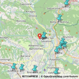 Mappa Strada Provinciale, 24031 Almenno San Salvatore BG, Italia (2.8675)