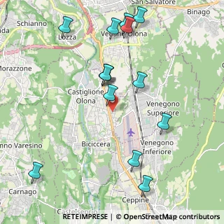 Mappa Via Gorizia, 21043 Castiglione Olona VA, Italia (2.27)