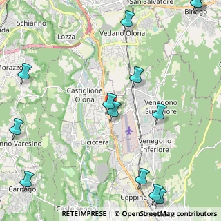 Mappa Via Gorizia, 21043 Castiglione Olona VA, Italia (3.10077)