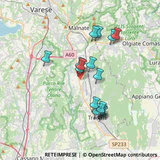 Mappa Via Melette, 21043 Castiglione Olona VA, Italia (3.40688)