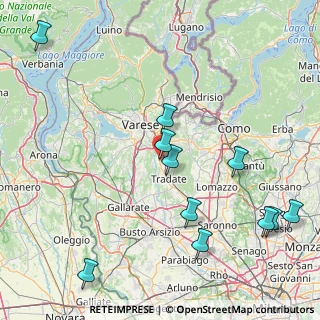 Mappa Via Gorizia, 21043 Castiglione Olona VA, Italia (19.85455)