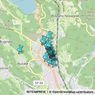 Mappa Via Regina Villa, 28024 Gozzano NO, Italia (0.4765)