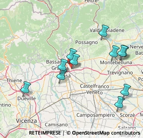 Mappa Via S. Francesco, 36060 Romano D'ezzelino VI, Italia (15.59636)