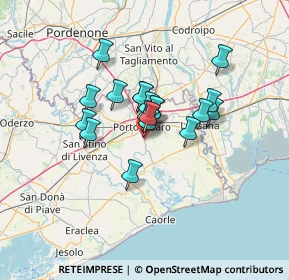 Mappa Via Antonio Gramsci, 30023 Concordia Sagittaria VE, Italia (9.02632)