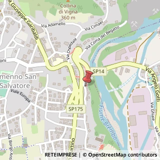 Mappa Via Dogana, 15, 24031 Almenno San Salvatore, Bergamo (Lombardia)