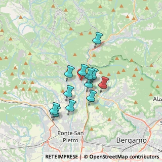 Mappa Via Dogana, 24031 Almenno San Salvatore BG, Italia (2.5325)