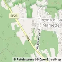 Karte Oltrona di San Mamette