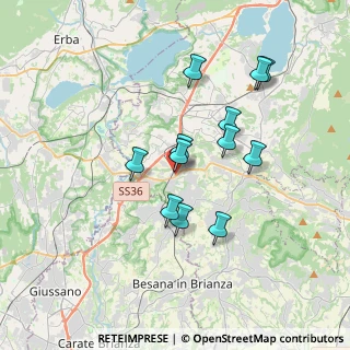 Mappa Strada Provinciale, 23892 Bulciago LC, Italia (3.06583)