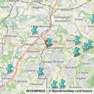 Mappa Strada Statale, 23892 Bulciago LC, Italia (3.03)