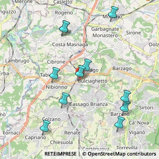 Mappa Strada Statale, 23892 Bulciago LC, Italia (2.28273)
