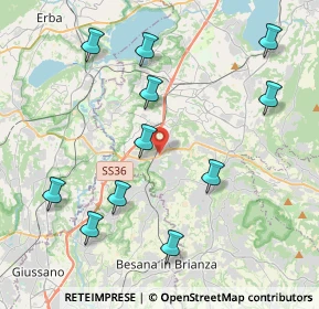 Mappa Strada Statale, 23892 Bulciago LC, Italia (4.47091)