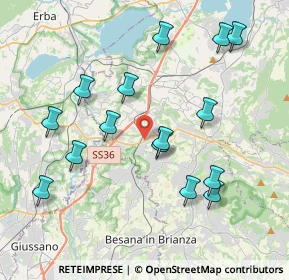 Mappa Strada Statale, 23892 Bulciago LC, Italia (4.07867)