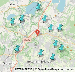 Mappa Strada Provinciale, 23892 Bulciago LC, Italia (4.64917)